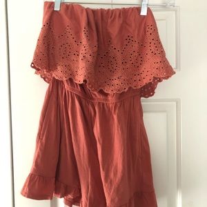 American Eagle Strapless Romper